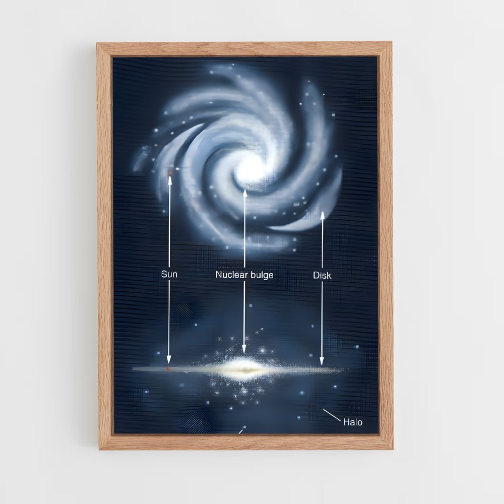 Poster Spirale Cosmique (vue 4)